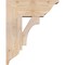 Ekena Millwork Westlake Traditional Smooth Bracket w/ Offset Brace, Douglas Fir, 7 1/2"W x 18"D x 22"H BKT0806X18X22WTL01SDF - alternate 2